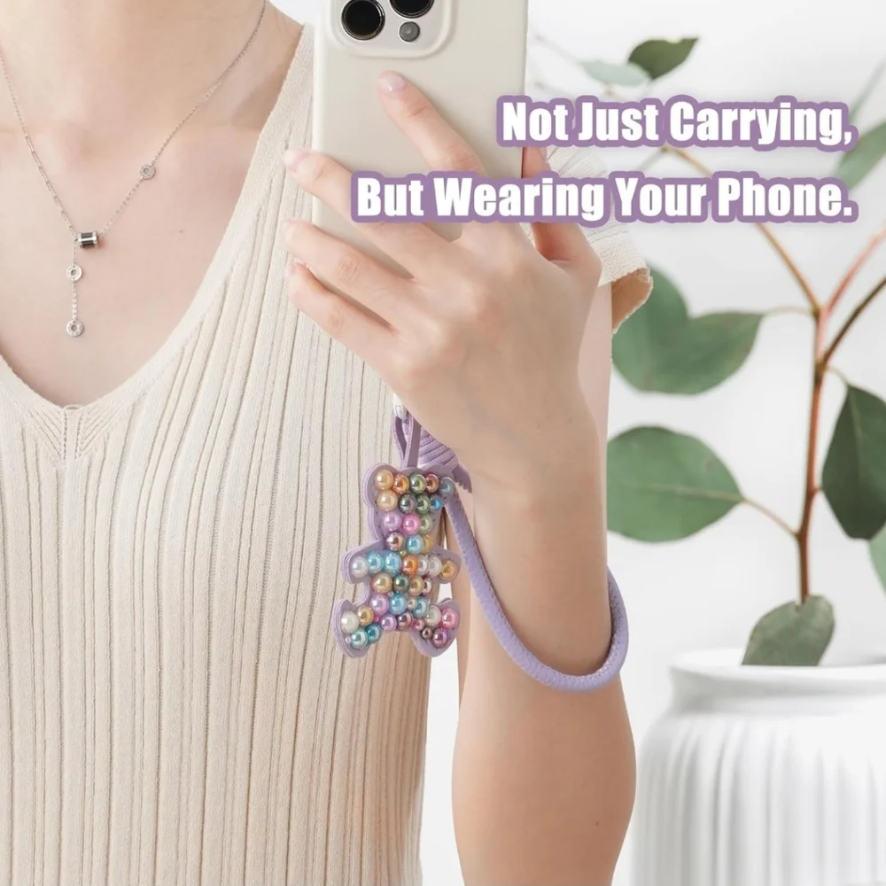 New Cell Phone Lanyard With Bear